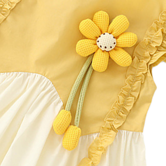 Little girl dress, princess-style fluffy skirt, girls dress