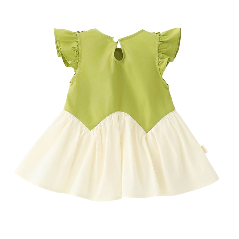 Little girl dress, princess-style fluffy skirt, girls dress