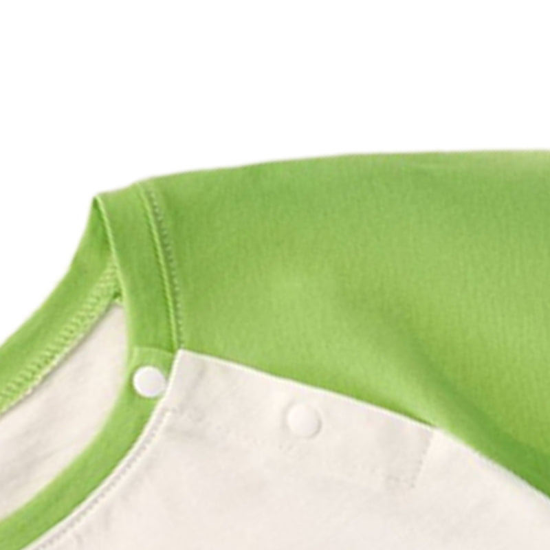 Casual long-sleeve shirt, 100% cotton baby clothing, cute T-shirt for boys with short sleeves