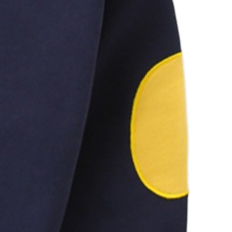 Casual long-sleeved boys round-neck shirt with wide shoulders for babies