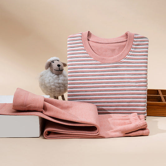 Children's thermal underwear, graphene-coated undershirts, long underwear, girls' base layer shirts, and pajamas for older children.