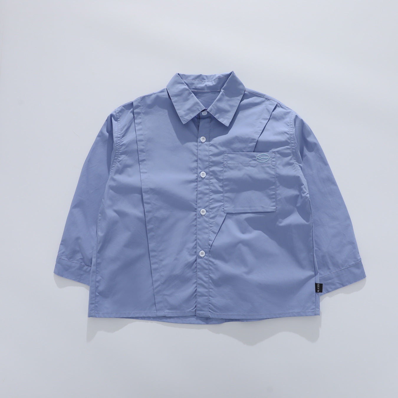 New spring and autumn children's shirts, casual tops for middle and big kids