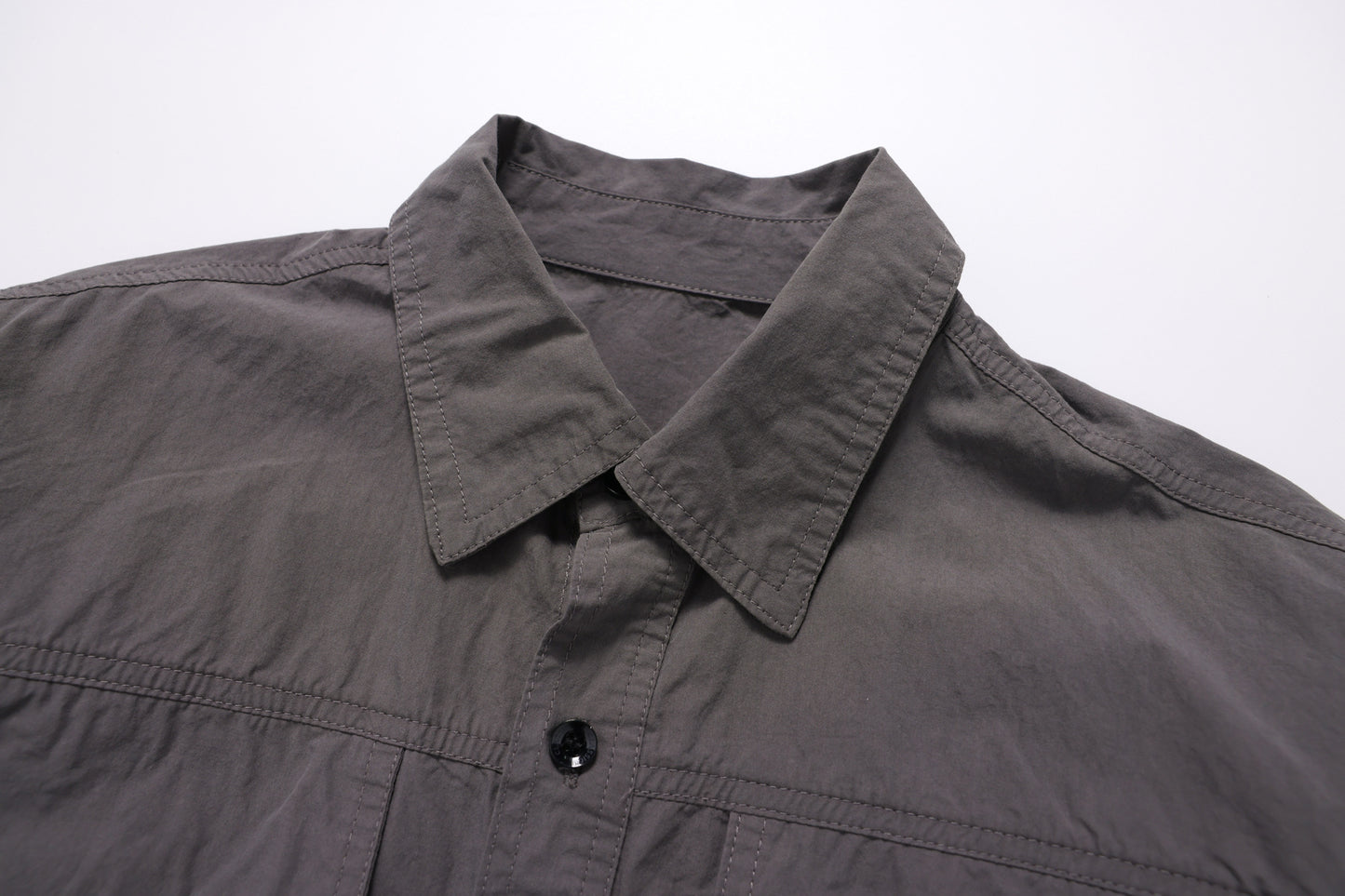 New spring children's casual Hong Kong-style long-sleeve shirt