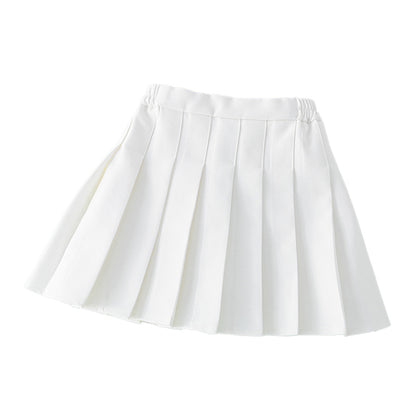 Baby dress, tennis skirt, stylish pleated skirt, halter dress