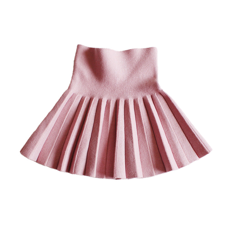 Princess-style dress, pleated skirt, fluffy half-sleeve dress