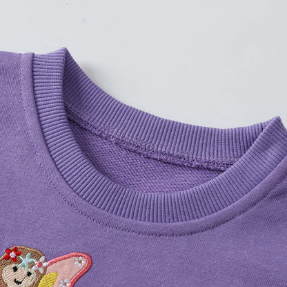 Autumn Girls Fairy-like Cute Mesh Hoodie