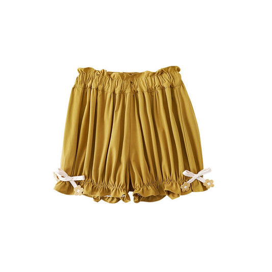 Bowknot Lantern Pants – Stylish, versatile shorts for babies