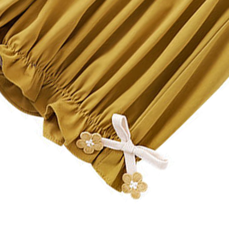Bowknot Lantern Pants – Stylish, versatile shorts for babies