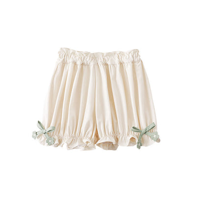 Bowknot Lantern Pants – Stylish, versatile shorts for babies