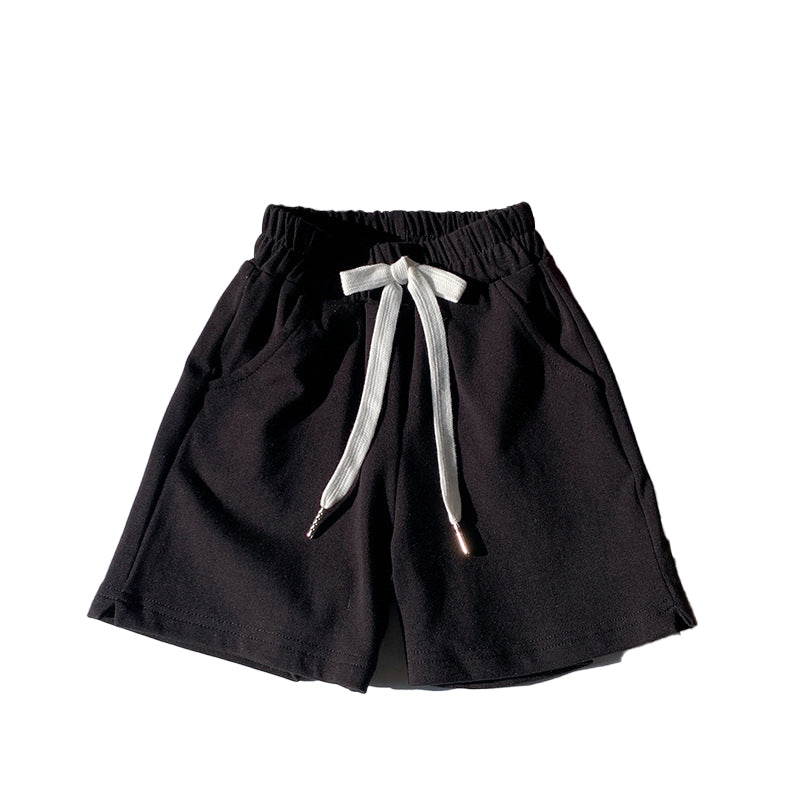 Casual homewear with bow ties and straps; lightweight, candy-colored shorts