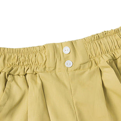 Thin five-pocket shorts, childrens casual shorts