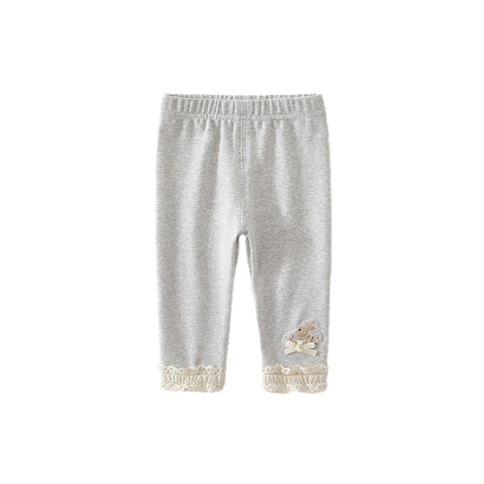 Princess Rabbit wears stylish casual long pants for babies