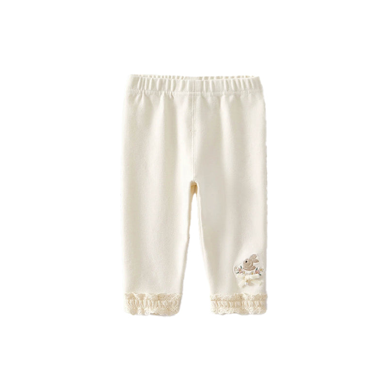 Princess Rabbit wears stylish casual long pants for babies