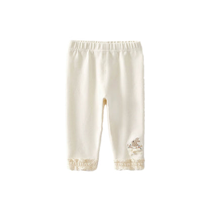 Princess Rabbit wears stylish casual long pants for babies