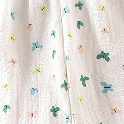 Loose mosquito-proof pants, breathable childrens trousers, thin long pants for baby girls