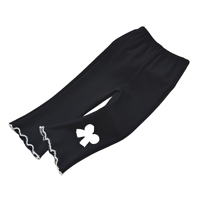 Fashionable Princess-style Student Casual Flared Pants