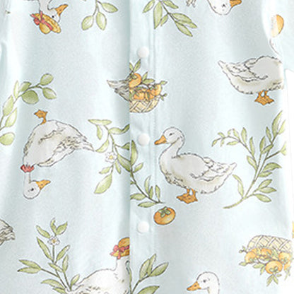 100% cotton baby boys breathable thin-fabric shirt with cute short sleeves