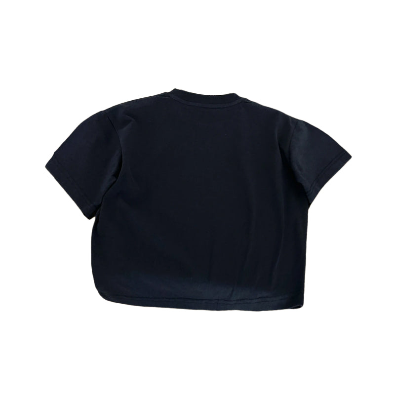 Fashionable cartoon-printed thin cotton round-neck short-sleeve T-shirt