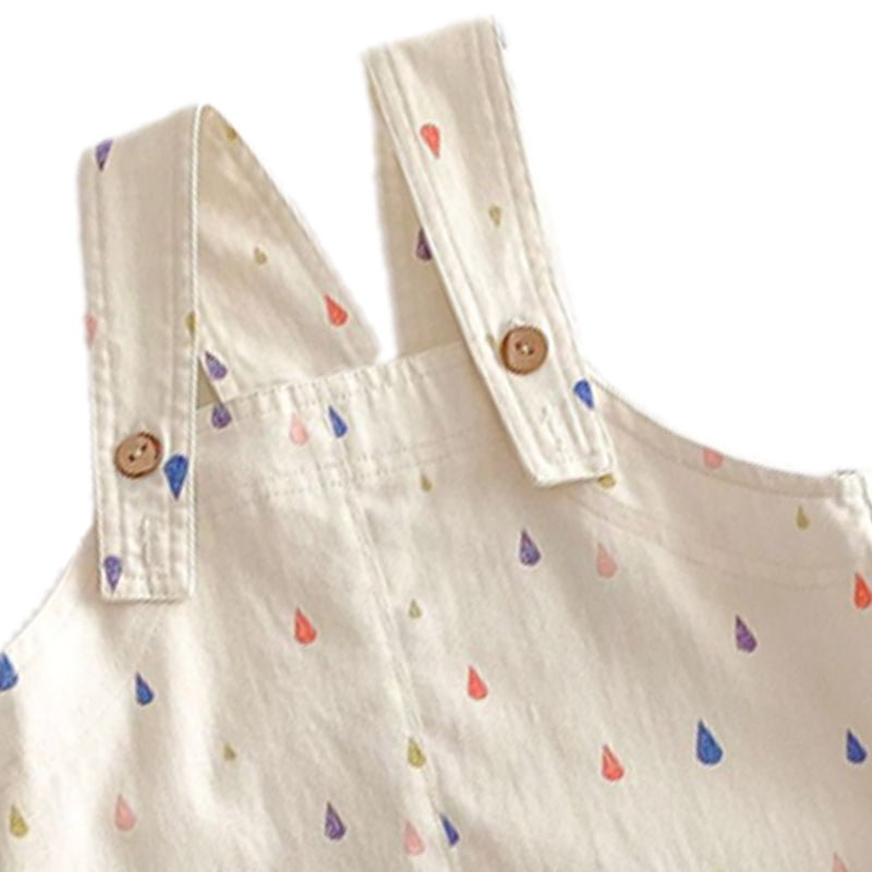 Baby Fashion Striped Pants with Polka-Dot Design and Trendy Strapless Design