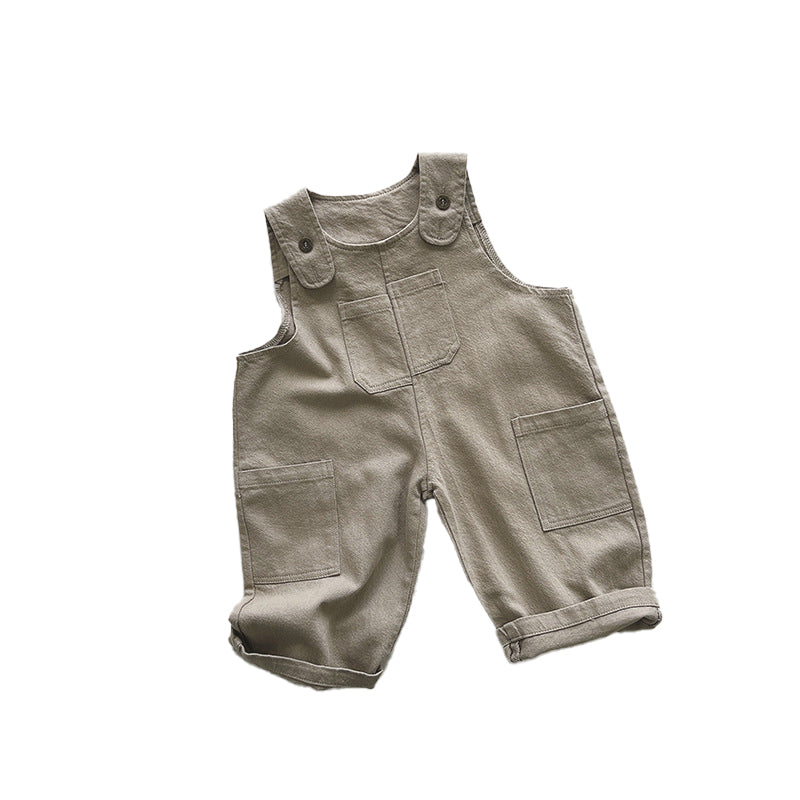Boys strap pants, versatile casual pants for kids