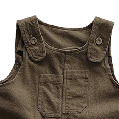 Boys strap pants, versatile casual pants for kids