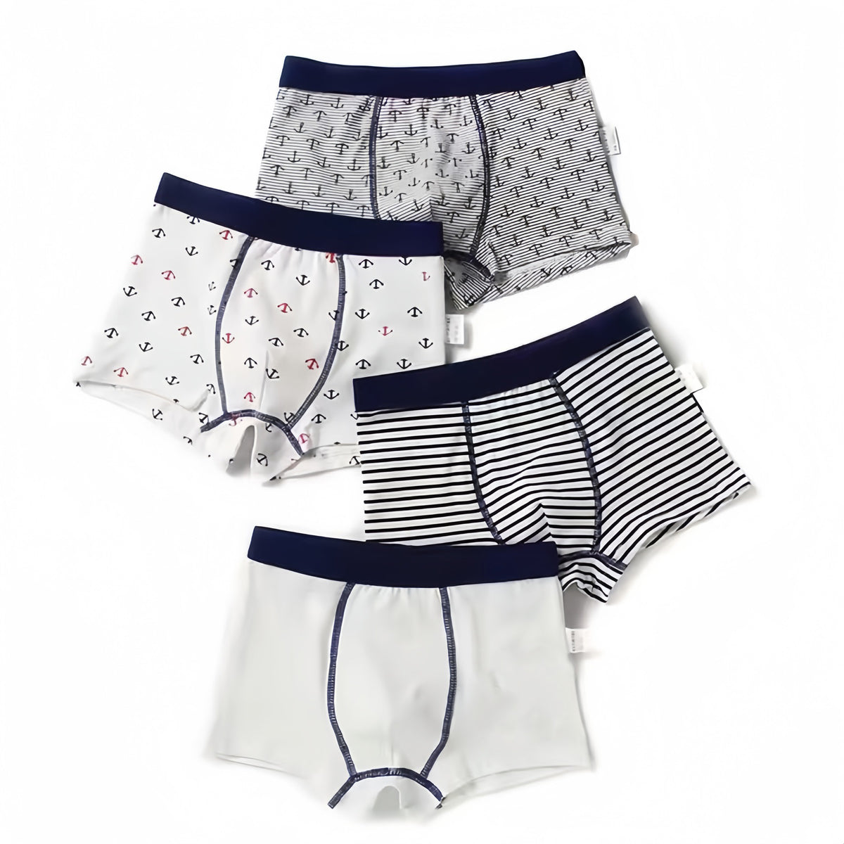 Cool Kids Class A Seamless Boneless Cartoon Boy Shorts, 95% Pure Cotton