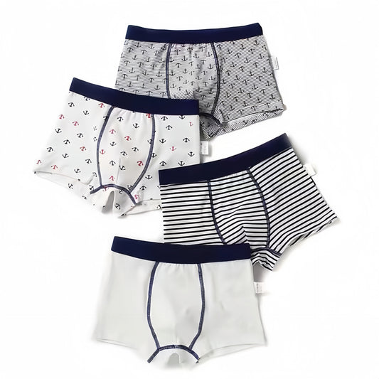 Cool Kids Class A Seamless Boneless Cartoon Boy Shorts, 95% Pure Cotton