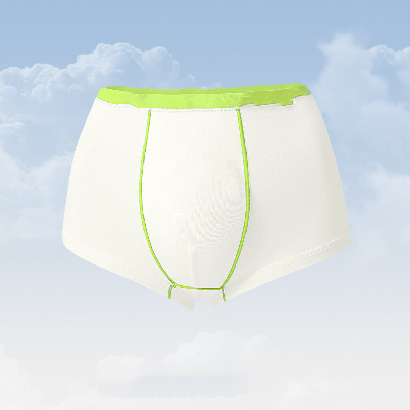 Class A Modal Boys' Underwear, Grade 10A Mulberry Silk Antibacterial Crotch, Moisture-wicking, Soft, and Breathable Boxer Briefs