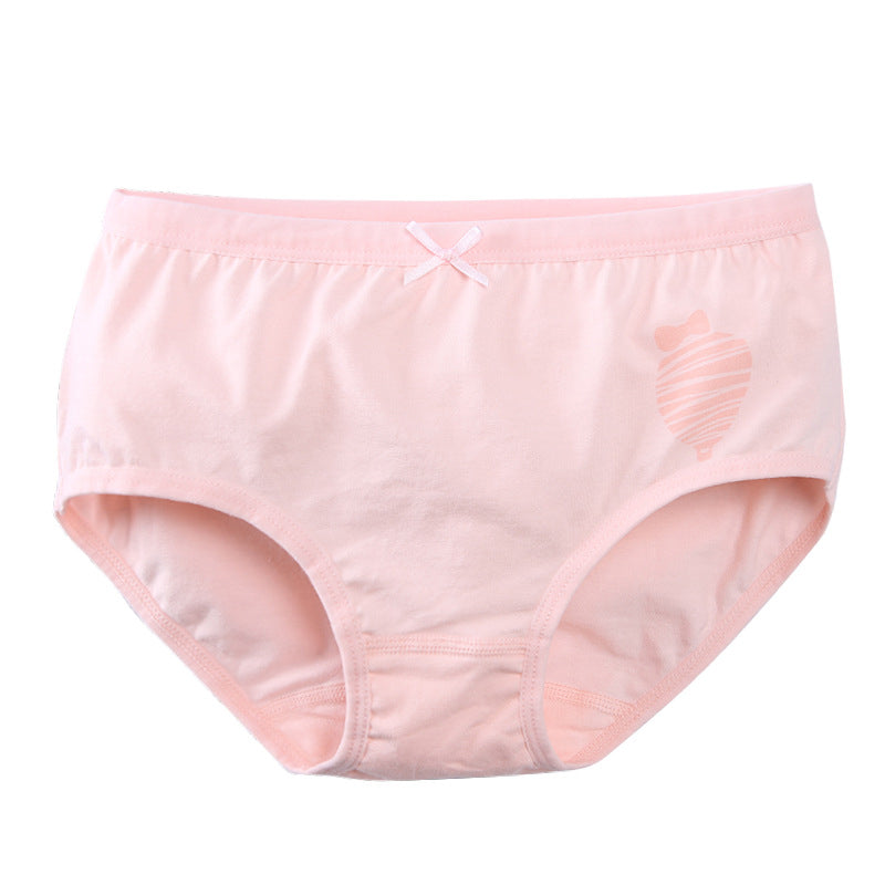 Girls' briefs, pure cotton briefs, summer all-cotton, non-pinch-like, for toddlers and toddlers.