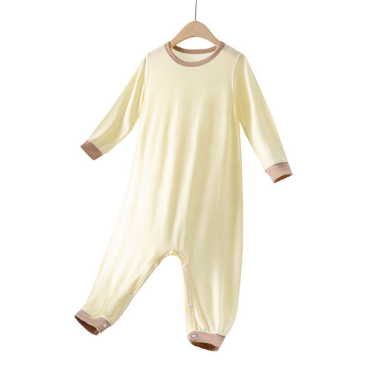 Childrens-onesie-boys-and-girls-summer-thin-onesie-pajamas-anti-kick-blanket-baby-long-sleeved-home-wear