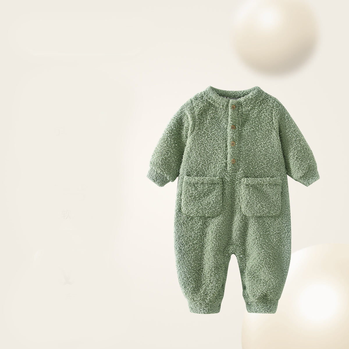 Childrens-autumn-winter-cartoon-german-fleece-warm-long-sleeved-pajamas-robe-boys-and-girls-home-wear-rompers