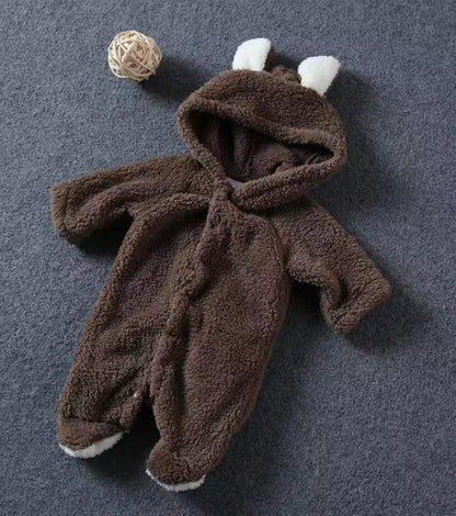 Rompers, children's rompers, fleece bodysuits, animal rompers