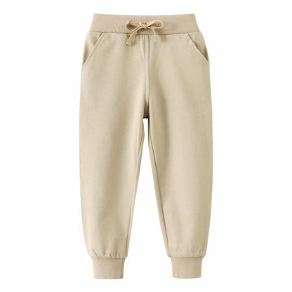 colored cotton pants for children