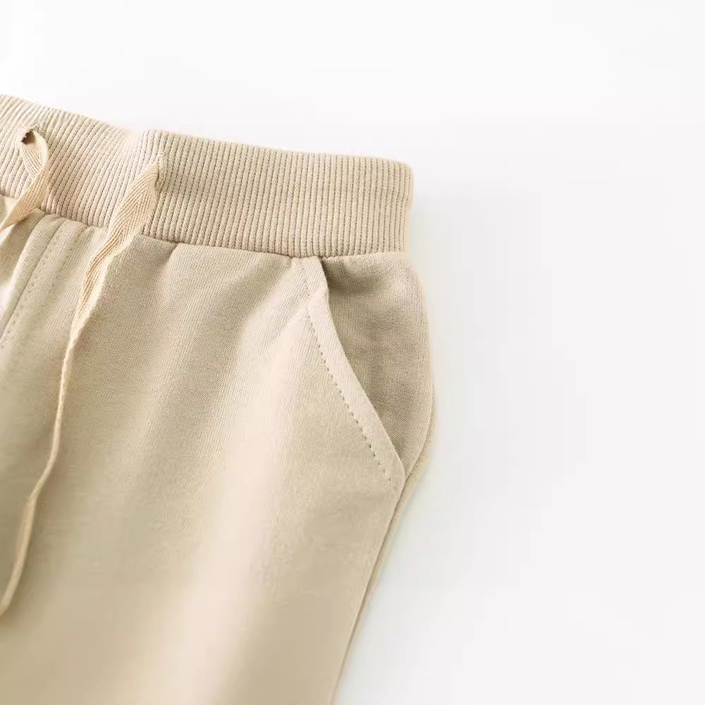 colored cotton pants for children