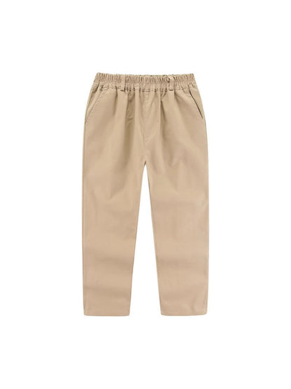 Casual long pants for kids, suitable for spring, summer, autumn and winte