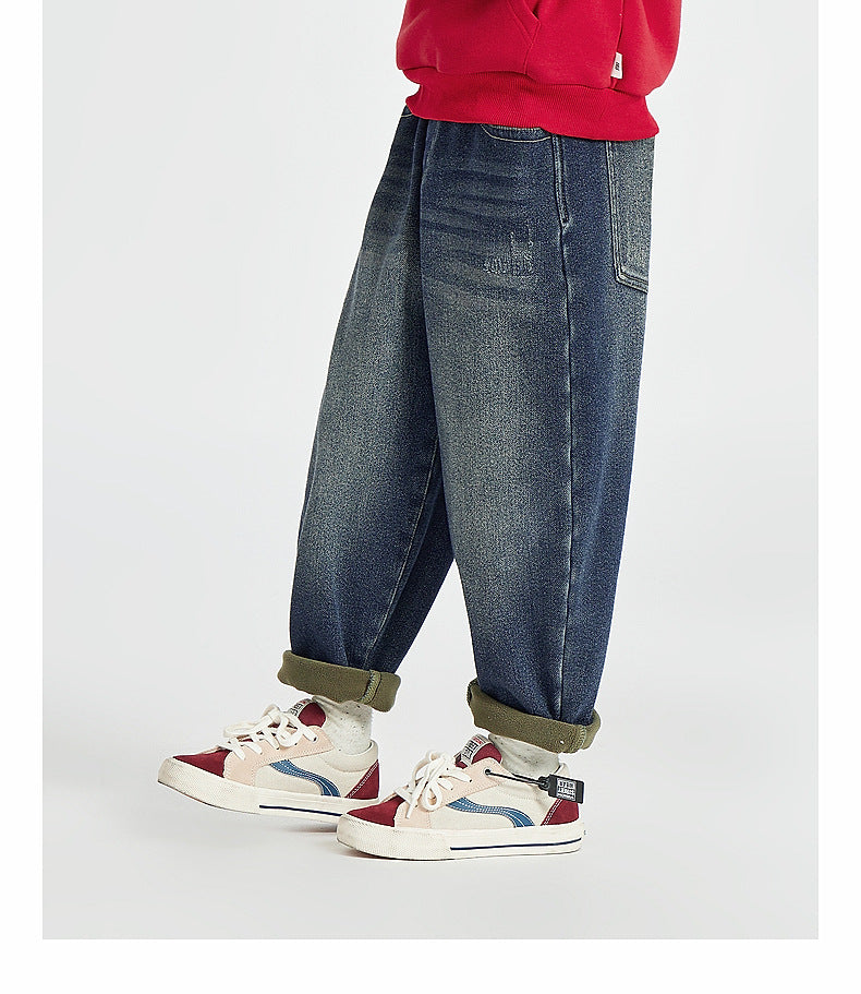 Boys fleece lined jeans