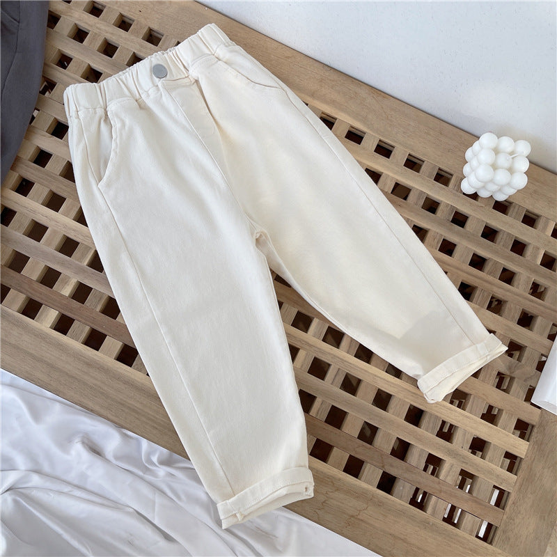 New kids casual loose harem pants outerwear style