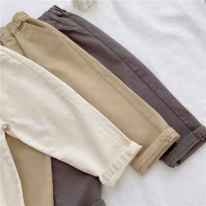 New kids casual loose harem pants outerwear style