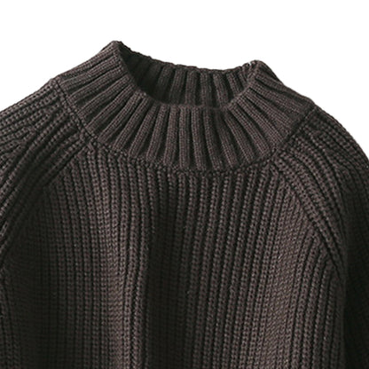 Forest-themed boys' half-high collar pure cotton hoodie sweater as a base layer