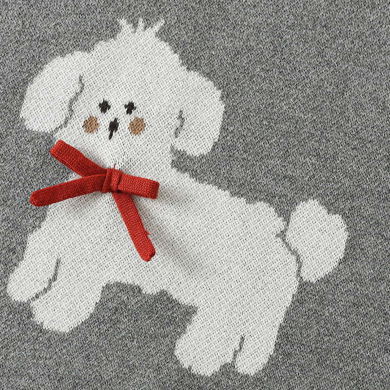 Cute knitted sweater for baby boys with stylish design and warm, cozy fabric