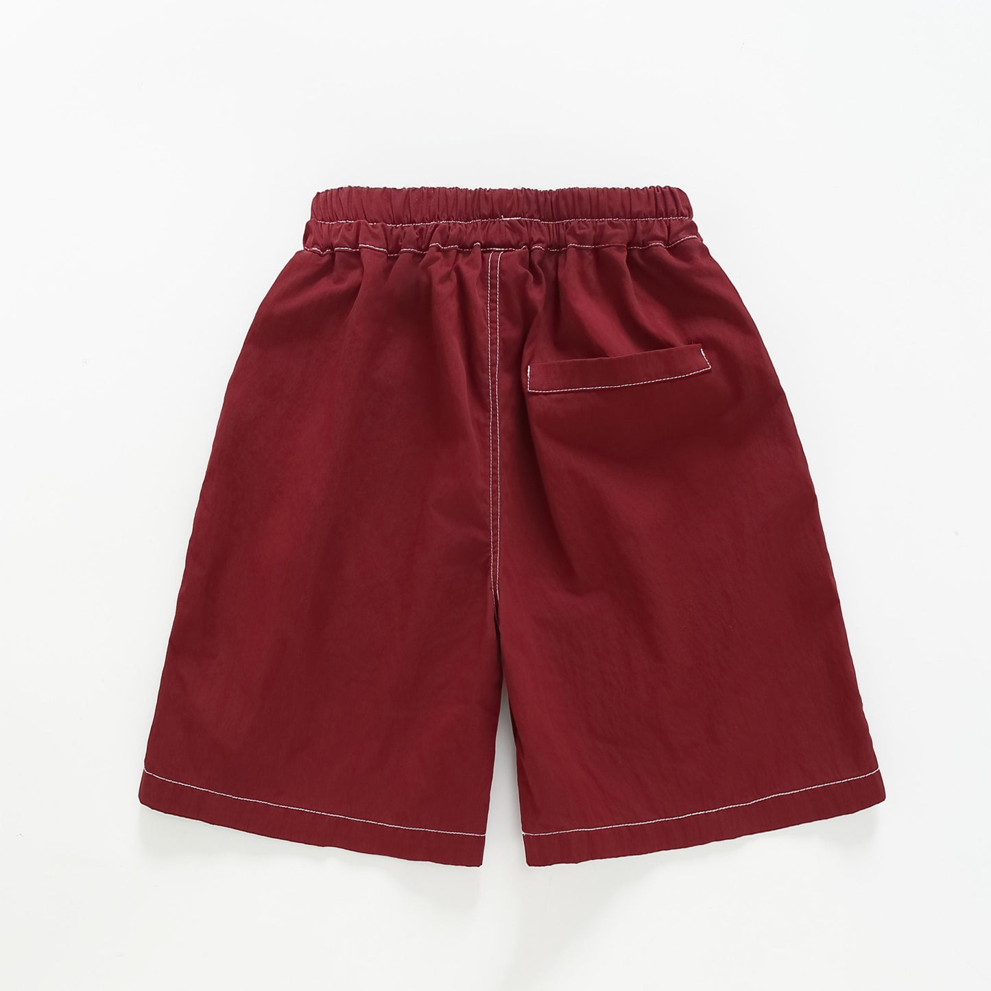 New summer children's handsome and versatile stitching cargo shorts, loose thin five-point pants for big boys