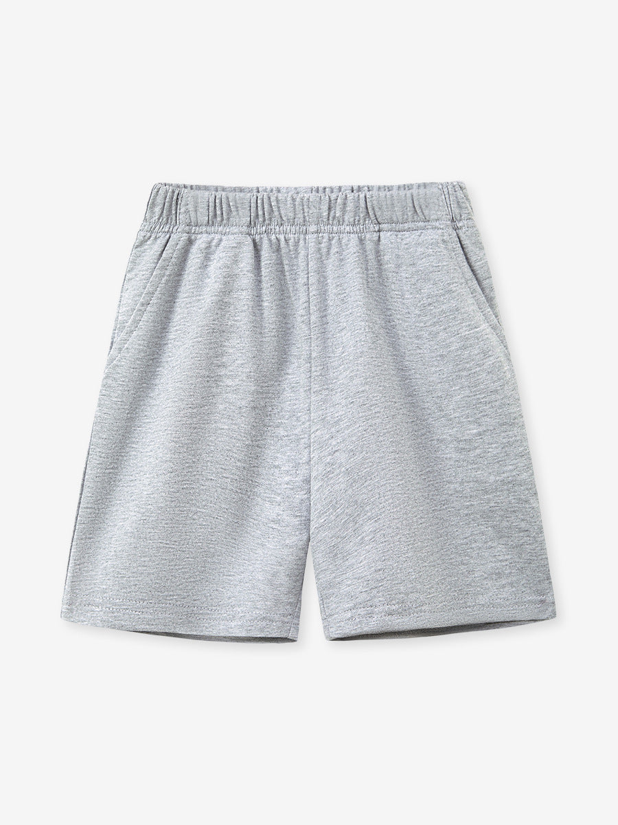 Summer solid color boys' shorts, cotton comfortable children's pants