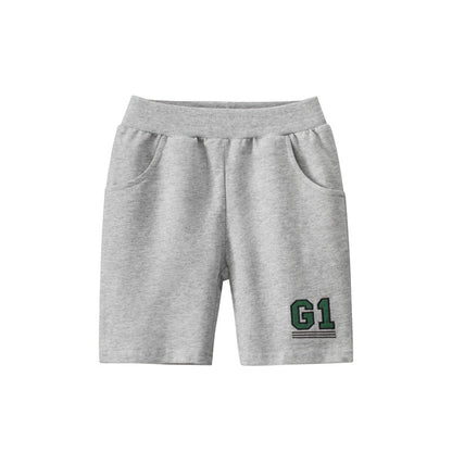 New style children's knee-length pants, boys' five-point shorts