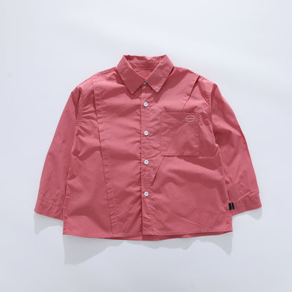 New spring and autumn children's shirts, casual tops for middle and big kids