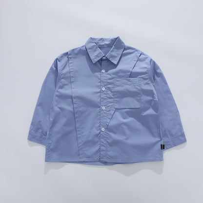 New spring and autumn children's shirts, casual tops for middle and big kids